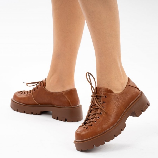 Pantofi Casual Mirisa2 Camel