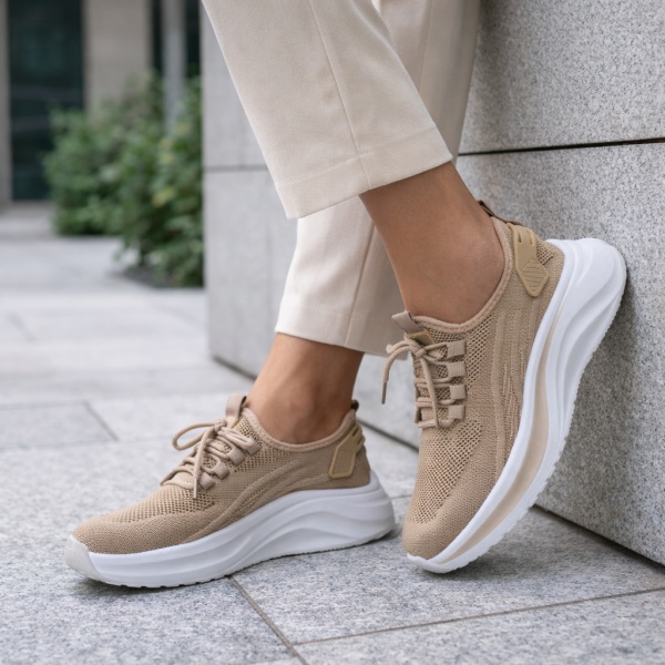 Pantofi sport Asevi Khaki