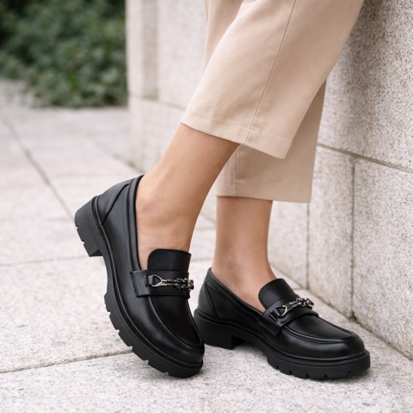 Pantofi Casual Simina Black