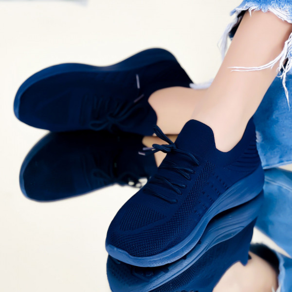 Pantofi Sport Dama Bleumarin din Material Textil Galia