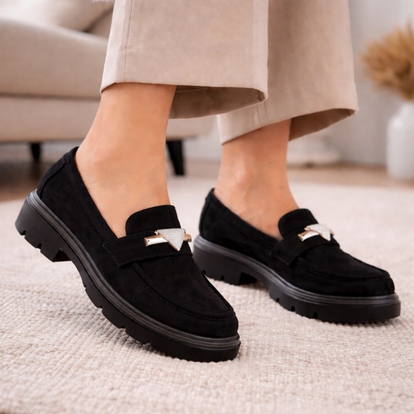 Pantofi Casual Aria Black