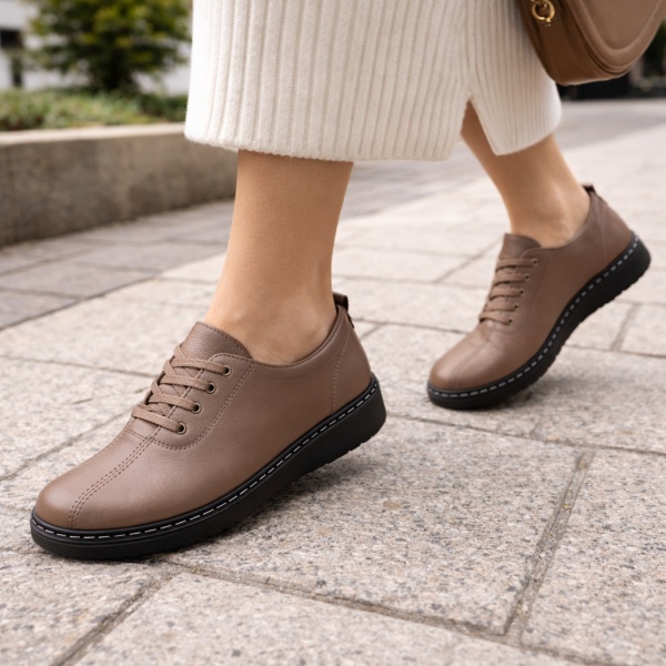 Pantofi Casual Mirna Brown