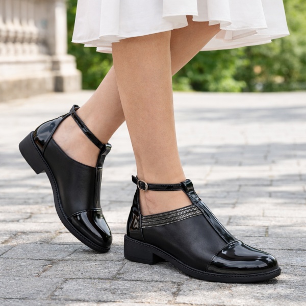 Pantofi Casual Raven4 Black