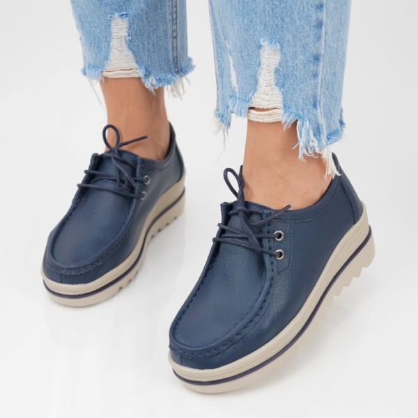 Pantofi Piele Naturala Adriana Navi