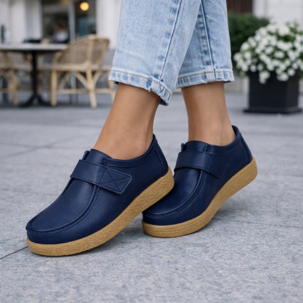 Pantofi Piele Naturala Libres Navi