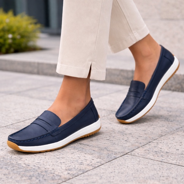 Pantofi Piele Naturala Lima Navi