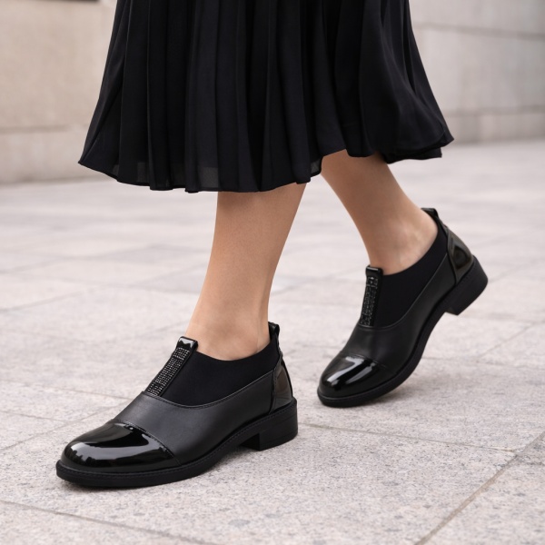 Pantofi Casual Vega Black
