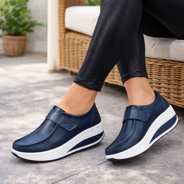 Pantofi Piele Naturala Lulu Navi