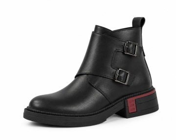 Ghete Piele Naturala Ayame2 Black