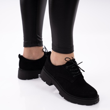 Pantofi Casual Ghazia Black