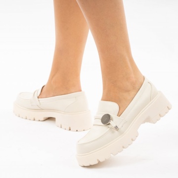 Pantofi Casual Mia Beige