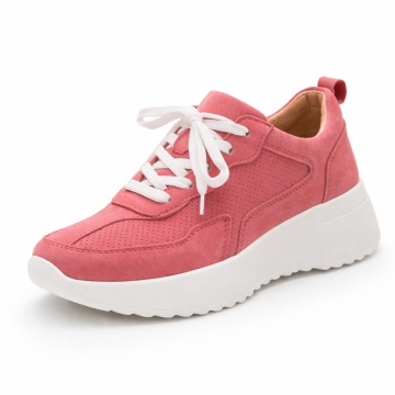Pantofi Sport Piele Naturala Nola Pink