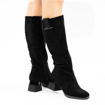 Cizme Cu Toc Nablem Black