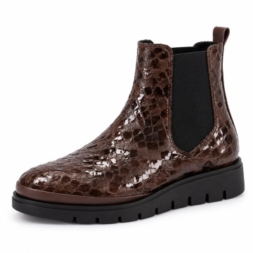 Ghete Piele Naturala Andrada2 Brown