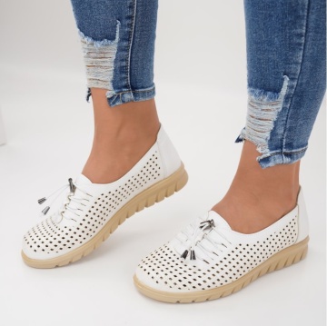 Pantofi Casual Alira White