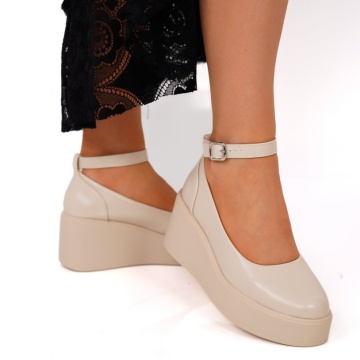 Pantofi Casual Francesa Beige