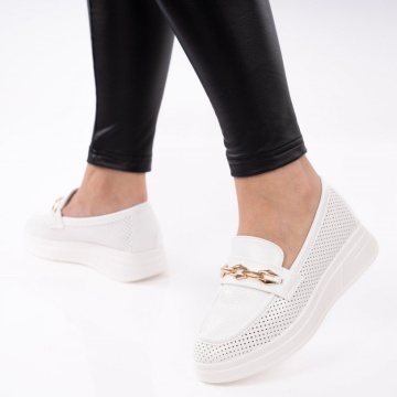 Pantofi Casual Zena2 White