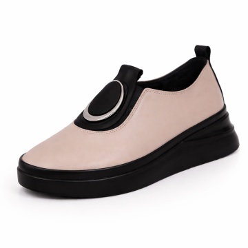 Pantofi Piele Naturala Efrem Greige