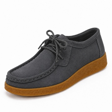Pantofi Piele Naturala Iris Grey