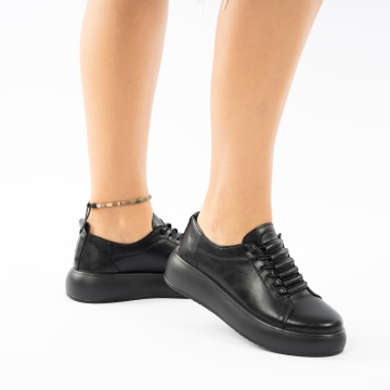 Pantofi Piele Naturala Amalia2 Black