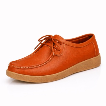 Pantofi Piele Naturala Gaston2 Orange
