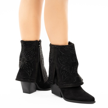 Cizme cu toc Reyma Black