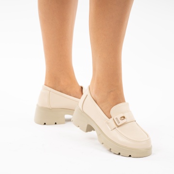Pantofi Casual Aveiro Beige