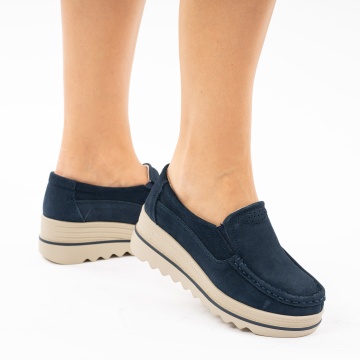Pantofi Piele Naturala Setuba Navi