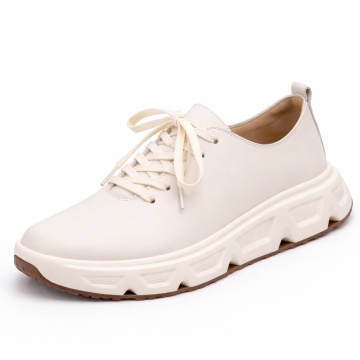 Pantofi Sport Piele Naturala Rosalia Beige