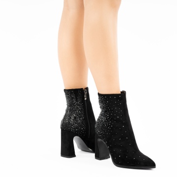 Botine Flavona Black