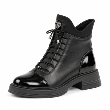 Ghete Piele Naturala Daimon2 Black