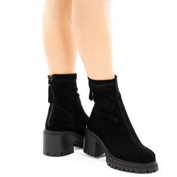 Ghete Piele Naturala Irava2 Black