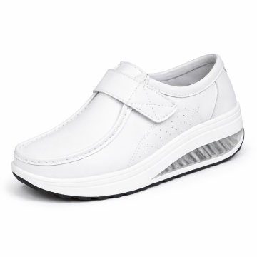 Pantofi Piele Naturala Lulu White