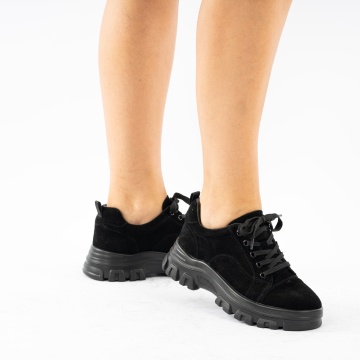 Pantofi Piele Naturala Sliven2 Black