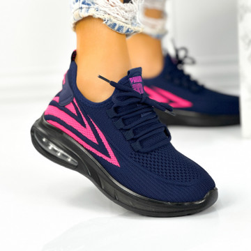 Pantofi Sport Dama Bleumarin din Textil Mariosha