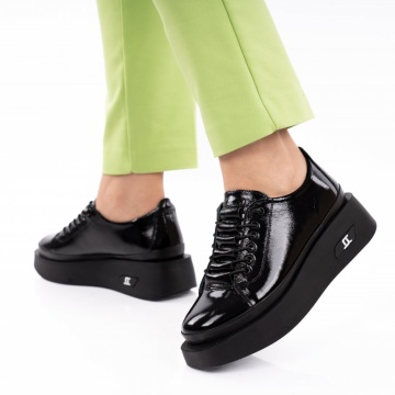 Pantofi Sport Piele Naturala Belona Black2