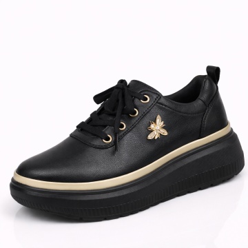 Pantofi Sport Piele Naturala Zayla Black