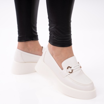 Pantofi Casual Genova White