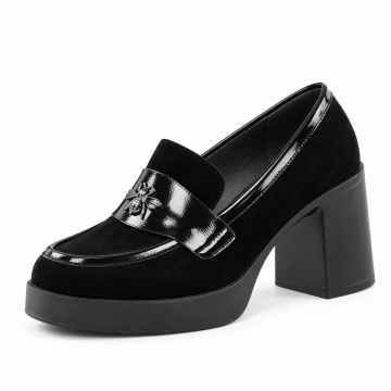 Pantofi Cu Toc Cassia Black3
