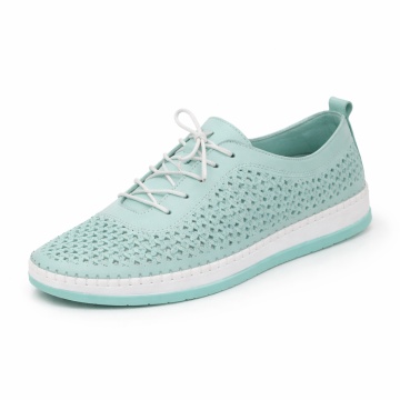 Pantofi Piele Naturala Alara2 Green