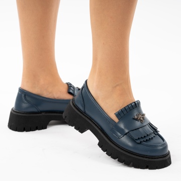 Pantofi Piele Naturala Navas Navi