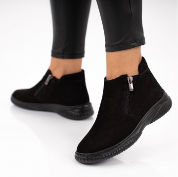 Ghete Piele Naturala Linza3 Black