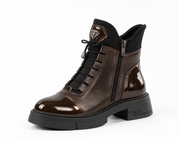 Ghete Piele Naturala Rueda2 Brown