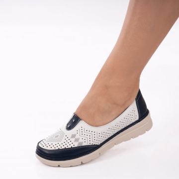 Pantofi Casual Zarina White