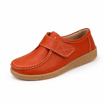 Pantofi Piele Naturala Gaston Orange