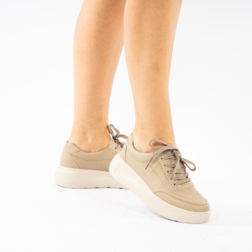 Pantofi Piele Naturala Zagora Khaki