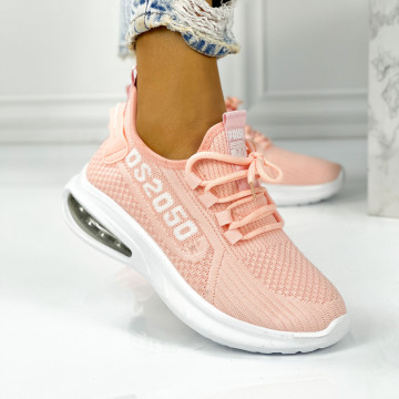 Pantofi Sport Dama Roz din Textil Sistrada