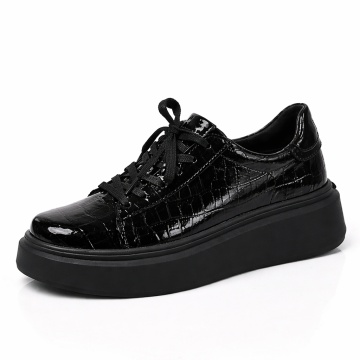Pantofi Sport Piele Naturala Elsa Black