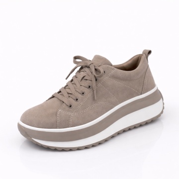 Pantofi Sport Piele Naturala Keiko Khaki