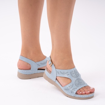 Sandale piele naturala Cuenca2 Blue